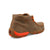 Twisted X Mens Chukka Driving Moc Steel Toe Bomber/Orange Leather Work Boots