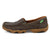 Twisted X Mens Driving Moc Eco Dust/Cocoa Leather Slip-On Shoes