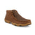 Twisted X Mens Driving Moc Woven Gingerbread/Black Leather Chukka Boots