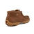 Twisted X Mens Driving Moc Woven Gingerbread/Black Leather Chukka Boots