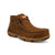 Twisted X Mens Chukka Driving Moc CT Distressed Saddle Leather Work Boots