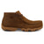 Twisted X Mens Chukka Driving Moc CT Distressed Saddle Leather Work Boots