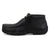 Twisted X Mens Chukka Driving Moc CT Black Leather Work Boots