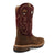 Twisted X Mens 12in Horseman Brunette/Oxblood Leather Cowboy Boots