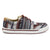 Twisted X Mens Hooey Loper Southwest Dark Baja Fabric Sneakers Shoes