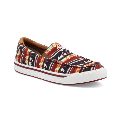 Twisted X Mens Hooey Loper Totem Multi Fabric Slip-On Shoes