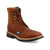 Twisted X Mens 8in Lacer WP Steel Toe Oiled Brown/Rust Leather Work Boots