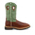 Twisted X Mens 12in Western ST MetGuard Cognac/Lime Leather Cross Work Boots