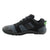Belleville Mens MINI-MiL Low-Cut Barefoot Activity Black/Mint Faux Leather Shoes