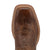 Twisted X Mens 12in Rancher Western Tobacco Brown/Sand Leather Cowboy Boots