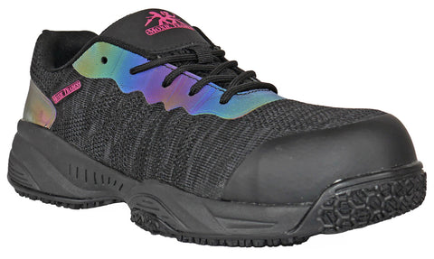 Moxie Trades Womens Lexi Composite Toe SR Black Textile Work Shoes