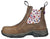 Moxie Trades Womens Angel Distressed Composite Toe Brown Leather Work Boots