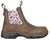 Moxie Trades Womens Angel Distressed Composite Toe Brown Leather Work Boots