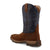 Twisted X Mens 11in UltraLite X Nano Toe Mocha/Denim Leather Work Boots