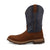 Twisted X Mens 11in UltraLite X Nano Toe Mocha/Denim Leather Work Boots