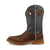 Twisted X Mens 12in UltraLite X Nano Toe Brown/Electric Blue Leather Work Boots