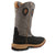 Twisted X Mens 12in Western EH SR Charcoal/Grey Leather Work Boots