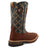 Twisted X Mens 12in Western EH SR Mocha/Slate Leather Work Boots