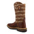 Twisted X Mens 12in Western EH SR Rustic/Lion Tan Leather Work Boots