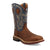 Twisted X Mens 12in Western Alloy Toe Saddle/Peacock Leather Work Boots