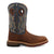Twisted X Mens 12in Western Alloy Toe Saddle/Peacock Leather Work Boots