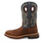 Twisted X Mens 12in Western Alloy Toe Saddle/Peacock Leather Work Boots