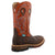 Twisted X Mens 12in Western Nano Toe WP Brown/Orange Leather Work Boots