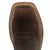 Twisted X Mens 12in Western Nano Toe WP Brown/Orange Leather Work Boots