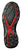 Nautilus Mens Steel Toe ESD Athletic M Grey/Red Action Leather Shoes
