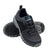 Nautilus Womens Black Leather Alloy Toe Zephyr Athletic Work Shoes