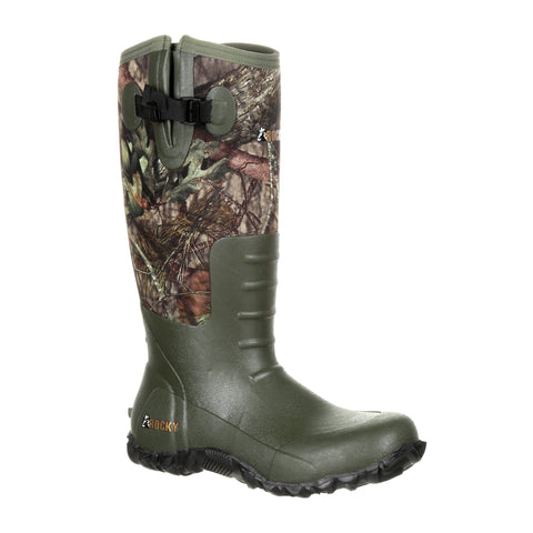 Rocky Mens MOBU Country Rubber WP Outdoor Hunting Boots