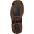 Rocky Youth Boys Denim Brown Leather Ride FLX Western Cowboy Boots