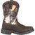 Rocky Youth Boys Brown Realtree Leather Ride FLX WP Cowboy Boots