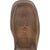 Rocky Mens Distressed Brown Leather Met Guard WP Western Work Boots