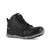 Reebok Womens Black Leather Work Boots Sublite Athletic Mid Cut AT