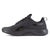 Reebok Womens Lite Plus 4 Athletic Soft Toe Black Microfiber Work Shoes