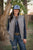 STS Ranchwear Womens Weston Vest Heather Gray Poly/Spandex Fleece Vest