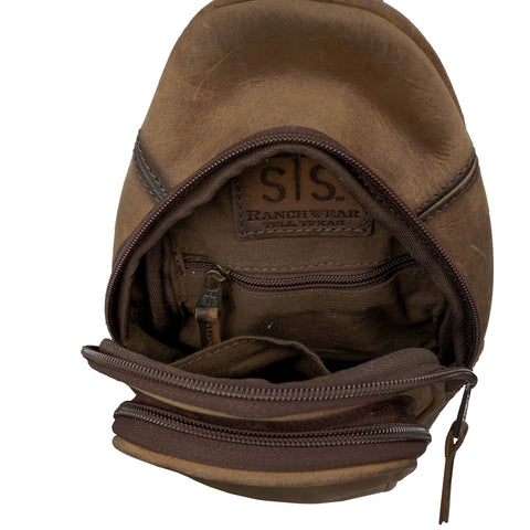 STS Ranchwear Womens Baroness Basic Bliss Sojourner MultiColor Leather Sling Bag