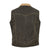 STS Ranchwear Mens Owen Waxed Canvas Olive 100% Cotton Cotton Vest