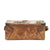 STS Ranchwear Womens Serengeti Maddi Carry All Cream/Leopard Leather Makeup Case