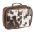 STS Ranchwear Womens Cowhide Yukon Organizer Brown Leather Makeup Case