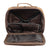 STS Ranchwear Womens Cowhide Yukon Organizer Brown Leather Makeup Case