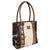 STS Ranchwear Womens Vaquero Cowhide/Tan Leather Tote Bag