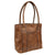 STS Ranchwear Womens Vaquero Cowhide/Tan Leather Tote Bag