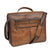 STS Ranchwear Mens Tucson Portfolio Rich Tan Leather Messenger Bag