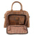 STS Ranchwear Unisex Tucson Rich Tan Leather Carry-On Bag