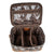 STS Ranchwear Womens Vaquero Glamour Bag Cowhide/Tan Leather Makeup Case