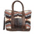 STS Ranchwear Womens Guadalupe Serape All-In Multi-Color Leather Tote Bag