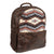 STS Ranchwear Womens Guadalupe Serape Valley Multi-Color Leather Backpack