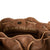 STS Ranchwear Womens Boho Cowgirl Brown/Tan Leather Bucket Bag